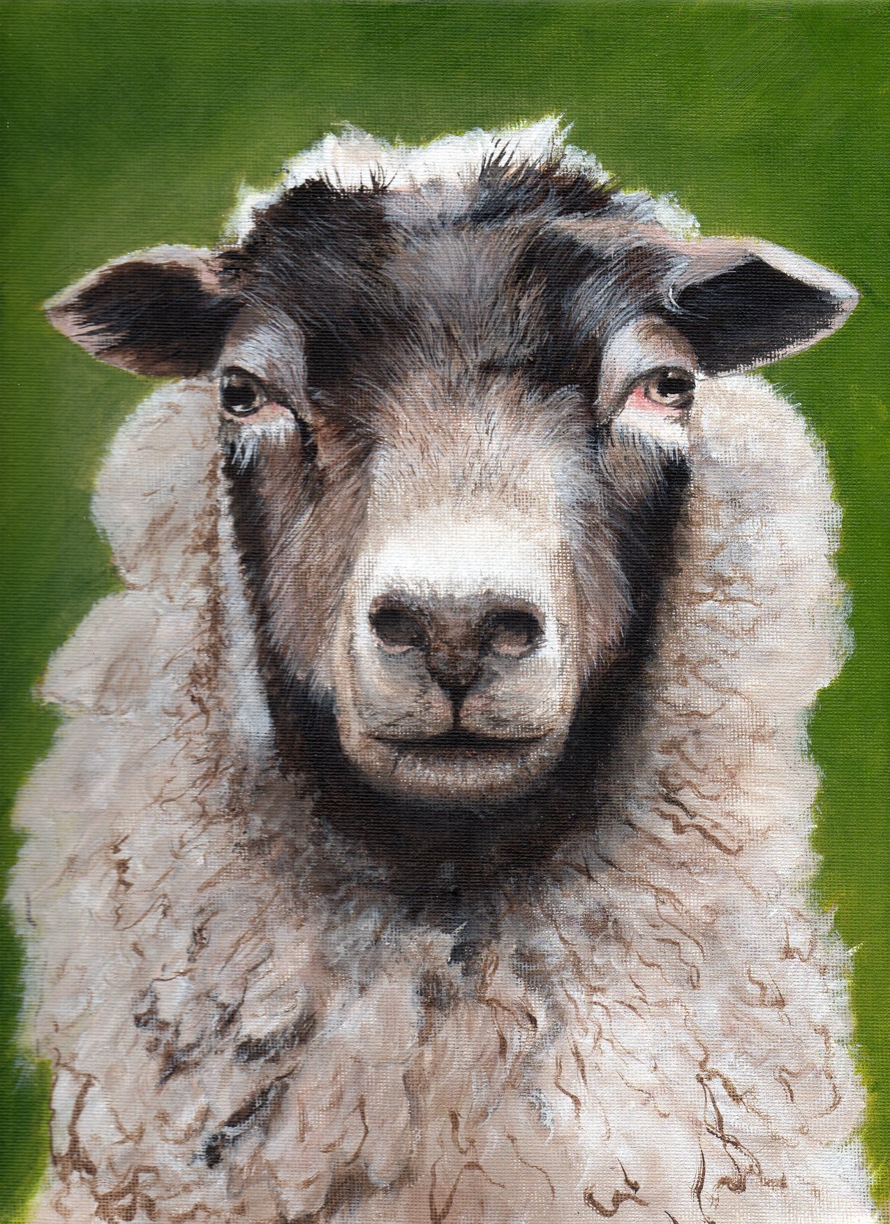 Sheep Painting | The Journal of a Struggling Artist